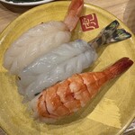 寿司虎 - 海老三種盛り