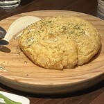 日本橋レオン - 半熟スペインオムレツ。出来立ては本当に美味かった。