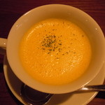 ラ・キュイジーヌ・ド　ウオタマ - ２０１４年１２月中旬♪かぼちゃのポタージュ♪