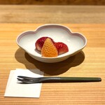 ぎおん刀 - あまおうと淡雪