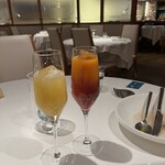 ソフィア・ローレン レストラン - ノンアルコールカクテルのグラスも可愛い♡