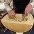 ソフィア・ローレン レストラン - 料理写真:このチーズの中でパスタを仕上げてくれます♪