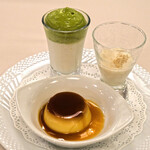 フランス料理 榛名 - ランチコース 9075円 のデザートワゴン10種盛り合わせ