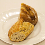 フランス料理 榛名 - ランチコース 9075円 のパン