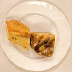 フランス料理 榛名 - ランチコース 9075円 のパン