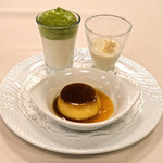 フランス料理 榛名 - ランチコース 9075円 のデザートワゴン10種盛り合わせ