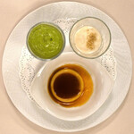 フランス料理 榛名 - ランチコース 9075円 のデザートワゴン10種盛り合わせ