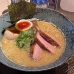 東京鴨中華そば店 - 濃厚鴨白湯そば1,200円