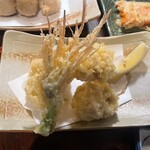 蔵の庄 - たら白子天ぷら