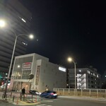 立喰そば かしやま - JR田端駅北口　日の出1時間近く前なので真っ暗です