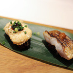 かわ村 - 前菜　お凌ぎ　白子＆ノドグロ☆