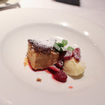 かわ村 - デザート　クルミとキャラメルのカタラーナ☆