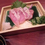 蕎麦切り 酒 大愚 - 鶏ささみの昆布しめ