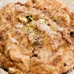 orangerie - ポルチーニ茸のオープンオムレツ、トリュフ塩