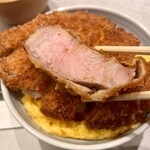 とんかつ 丸七 - ・焼きカツ丼 [特上]（卵トリプル）