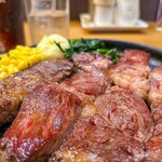 ステーキハウス 魔法のらんぷ - チャックステーキランチ 350g