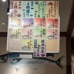 太市食堂 - 本日の焼魚はコチラで分かるそう。