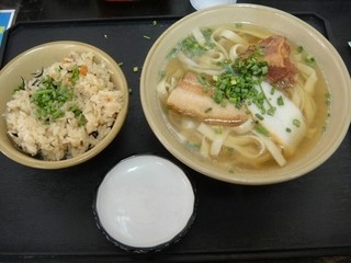 Ginowan Soba - ワンコインそばセット　500円