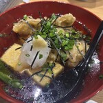 ジンギスカンともつ鍋の店 南部八炉 - 揚げ出し豆腐