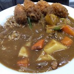 CoCo壱番屋 - カキフライカレーに野菜トッピング