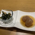 ジンギスカンともつ鍋の店 南部八炉 - お通し