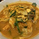 日高屋 - 料理写真:チゲ味噌ラーメン/790