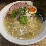 メヂカそば 吟魚 - 上中華　本日の煮干の貝塩