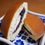 谷中 福丸饅頭 - バターどら焼き