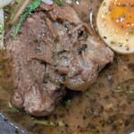 札幌スープカレー 赤ほりゅう - ホンマに旨いソーキ。