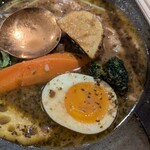 札幌スープカレー 赤ほりゅう - 野菜もしっかりたっぷり旨い!