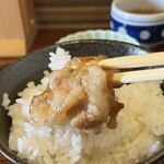 ゆう凪 - 豚の生姜焼きON THEライス♪