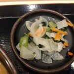 もつ次郎 - 漬物