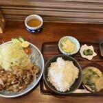 ゆう凪 - 豚の生姜焼き定食