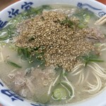 元祖ラーメン長浜家 - ごま…美味そう(^｡^)