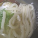 武蔵屋食堂 - うどんの感じ