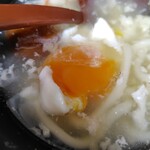 武蔵屋食堂 - 卵パッカーン