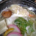 武蔵屋食堂 - 鍋焼きうどんアップ