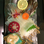 郷土料理 おが - イカ活け造り