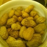 とんかつ いわい - 【2014.12.26】前から気になっていた落花生。やはりのもと家さんの落花生は一味違いました！