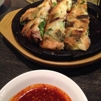 和牛焼肉 土古里 上野バンブーガーデン店 - 九条ネギのチヂミ