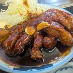 定食・中華そば 万ぷく食堂 - 分厚いトンテキ！