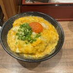 親子丼専門店 ○勝 - 卵黄がいいですね！