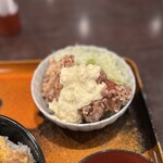 お食事処　萬揚げとん福天 - チキン南蛮(2個) 484円❗️