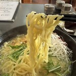 鶏龍軒 - 柔らかめのもっちり麺