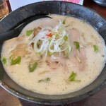 ヒャクブンノイチ - 鶏そばエスプレッソ 大盛り