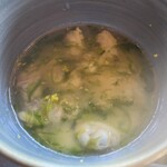 SAIWAICHO ROMAN - 浅利と生海苔の茶碗蒸し