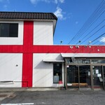 ヒャクブンノイチ - 外観（入口上にあった”つけ麺”の看板がなくなってました。）