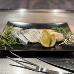 松本食 燎 KAGARIBI - 鉄板　魚料理