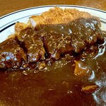 カレーの南海 - 料理写真:ロースカツカレー(アップ)※福神漬けは別途