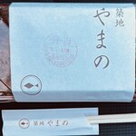 築地やまの - ・鰻重　¥1,300-（税込）